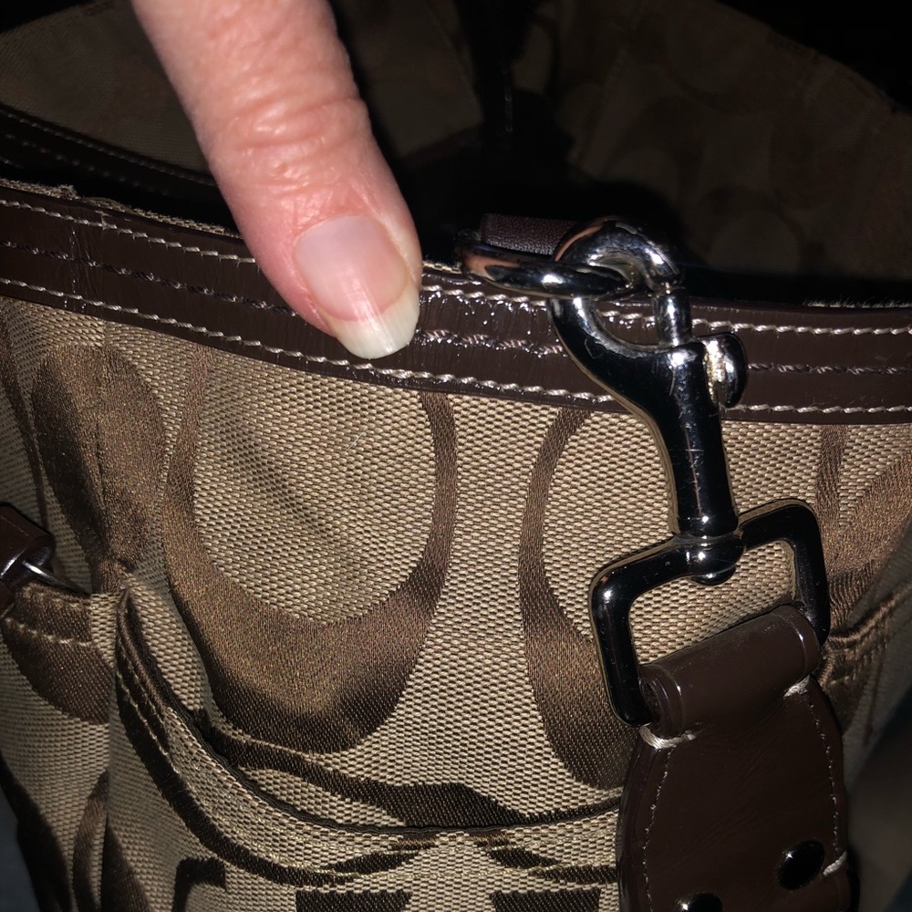 Coach Authentic Computer/Work/Diaper Bag - image 7